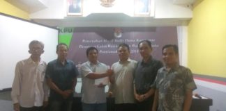 Dibiayai Negara, Pengeluaran Jadi Kecil HASIL AUDIT. KPU Kota Pontianak menyerahkan hasil audit dana kampanye Paslon Wali Kota dan Wakil Wali Kota Pontianak, Kamis (12/7). Maulidi Murni-RK