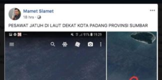 Heboh Pesawat Jatuh karena Google Maps