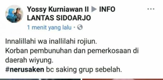 Foto Lama yang Disebar Kembali