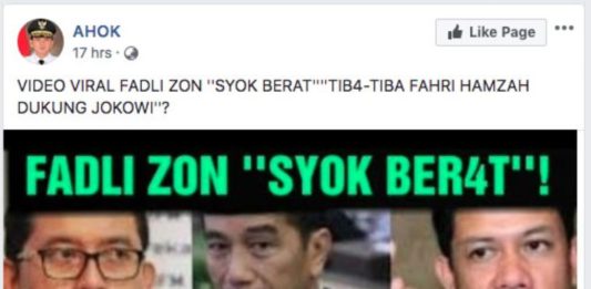 Catut Nama Fahri dan UAS untuk Dukung Jokowi