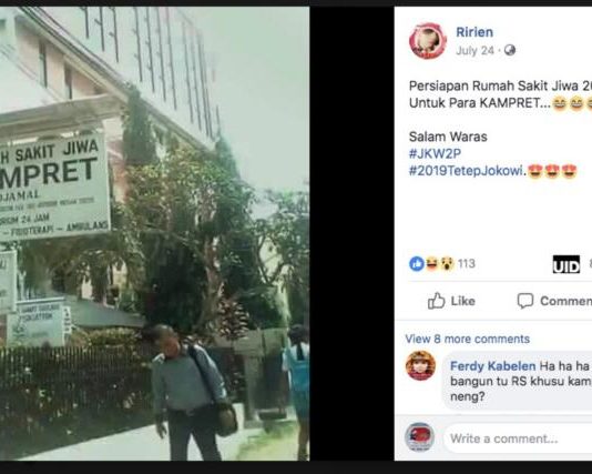 Bukan Rumah Sakit Kampret