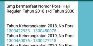 Hoax Nomor Porsi Haji yang Bikin Resah