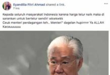 Mencibir tapi Keliru