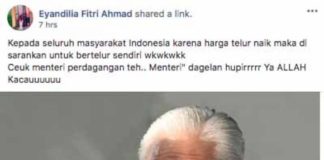 Mencibir tapi Keliru