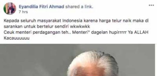 Mencibir tapi Keliru