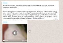 Bukan Jenazah Imam Samudra