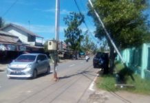 Tiang Listrik Ancam Keselamatan Warga
