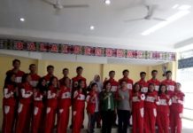 105 Atlet Wakili Sintang Dalam Popda PELEPASAN. Sekda Sintang melepas 105 atlet yang akan berlaga dalam Popda Provinsi di Pontianak, Jumat (13/7)—Humas for RK