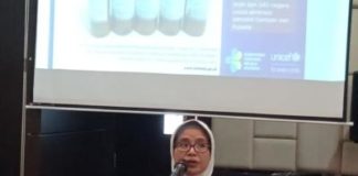 Rubella Penyakit Mematikan Nomor Tiga di Indonesia SOSIALISASI. dr. Endah Sulistiana, MARS., menjelaskan strategi eliminasi campak dan rubella, di Hotel Mercure Pontianak, Minggu (22/7). Bangun Subekti-RK