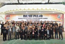 Tim Rahmad-Ridwan Tak Hadiri Pleno KPU Mempawah PLENO PILBUP. KPU Kabupaten Mempawah menggelar Rapat Pleno Rekapitulasi Penghitungan Suara Pemilihan Bupati-Wakil Bupati (Pilbup) Mempawah, Kamis (5/7) di Motel Jumbo, Kecamatan Sungai Pinyuh.