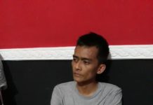 Jambret Polwan, Oknum PNS Rutan Mempawah Diciduk TERSANGKA. WLP saat diamankan di Mapolres Mempawah—Polisi for RK