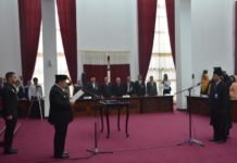 Dodi Lantik Kepala BPKP Kalbar