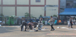 Polisi Bersihkan Terminal