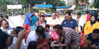 Pemerintah Melawi Kampanyekan Imunisasi Measles dan Rubella