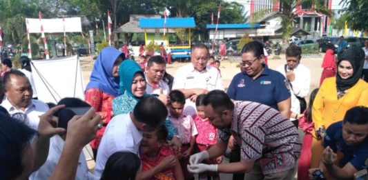 Pemerintah Melawi Kampanyekan Imunisasi Measles dan Rubella