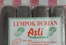 Rasa Lempok Durian Sukadana Tak Diragukan, Tapi…