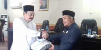 Penyampaian Raperda Pertanggungjawaban Pelaksanaan APBD Kayong Utara 2017