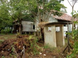 Tangsi Belanda. Sejumlah bangunan tangsi Belanda yang hingga saat ini masih berdiri. Meskipun kondisinya dalam keadaan yang tidak terawat. Dedi Irawan/RK.