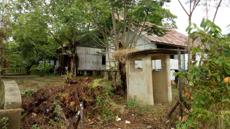 Tangsi Belanda. Sejumlah bangunan tangsi Belanda yang hingga saat ini masih berdiri. Meskipun kondisinya dalam keadaan yang tidak terawat. Dedi Irawan/RK.