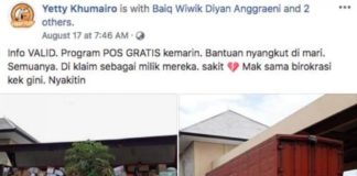 Salah Info Paket Pos Gratis