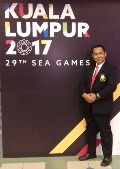 WASIT INTERNASIONAL. Ahmad Jamalong di Asian Games Kuala Lumpur. Ahmad for Rakyat Kalbar