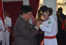 Pengukuhan Paskibra Kalbar