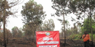 Untan Tak Termasuk, Asal Api Tanah Warga