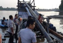 Polres Sekadau Bubarkan Aktivitas PETI di Sungai Kapuas