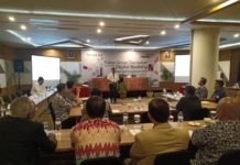 Bank Mandiri Sasar Perdagangan Ritel FGD. Suasana Focus Group Discussion bertajuk ‘Peran Serta Digital Banking Pada Sektor Perdagangan Retail’ yang digelar di Hotel Golden Tulip, Pontianak, Rabu (15/8). Rizka Nanda-RK