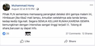 PLN kok Pasang Pendeteksi Gempa