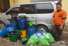 Pabrik Miras Digerebek, Polisi Temukan Ratusan Liter Arak dan Tajuk