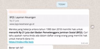 Pencuri Data Catut Nama BPJS