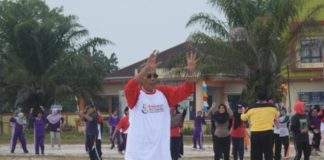 Jarot Ajak Olahraga Teratur dan Terukur