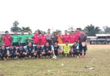 Suasana Final Sepak Bola Kuala Behe Kondusif