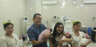 Langka, Bayi Kembar Empat Hasil Program Bayi Tabung