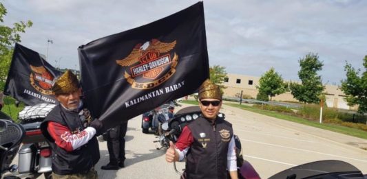 Bikers Indonesia Tunggangi Moge Lintasi 15 Negara Bagian Amerika