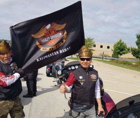 Bikers Indonesia Tunggangi Moge Lintasi 15 Negara Bagian Amerika