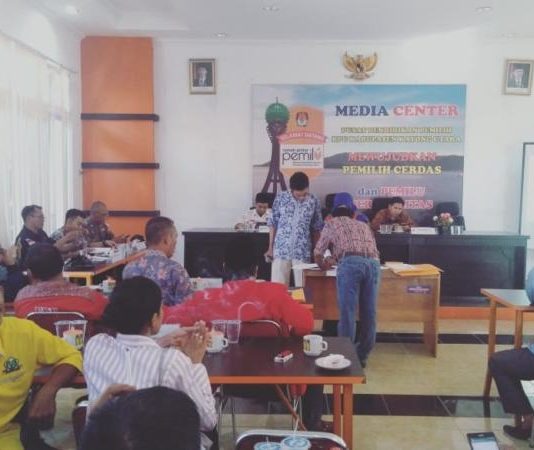 KPU Kayong Utara Tetapkan 319 DCT Pemilu 2019