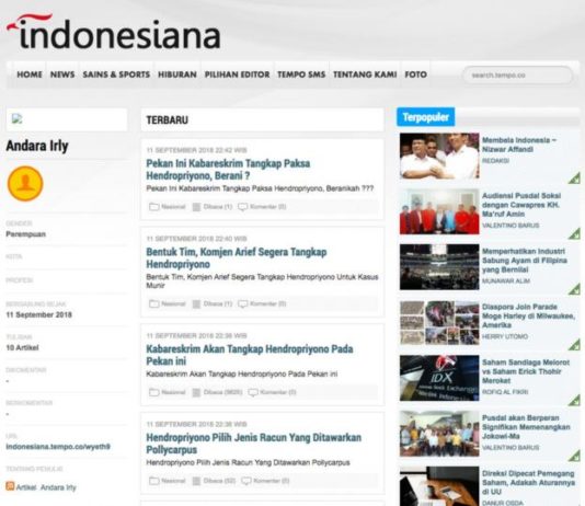 Kabar Salah Foto yang Telanjur Menyebar