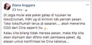 Heboh Paket Gelap di Jogja