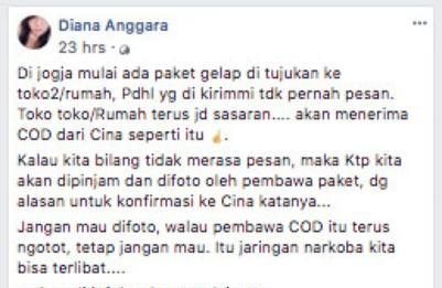 Heboh Paket Gelap di Jogja