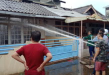 Empat Rumah di Jalan Siaga Hangus