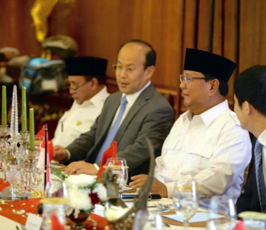 Sandiaga ke Bogor, Prabowo Terima Dubes Tiongkok
