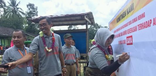 Sungai Bening Deklarasikan Desa Layak Anak