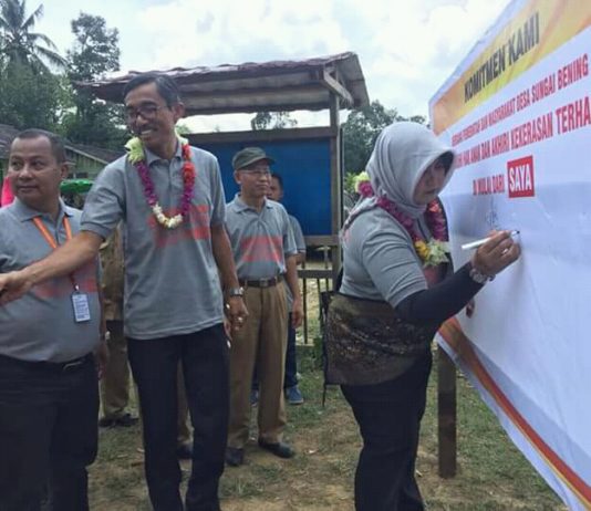 Sungai Bening Deklarasikan Desa Layak Anak