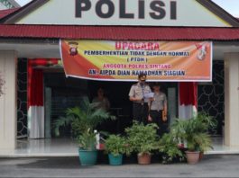 Satu Anggota Polres Sintang Dipecat