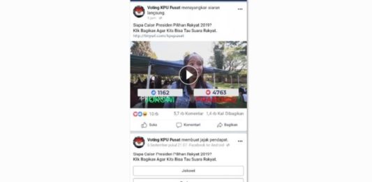 Awas, Polling Palsu Pakai Nama KPU