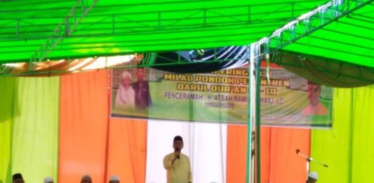 Bupati Sambas Tausiah di Mempawah