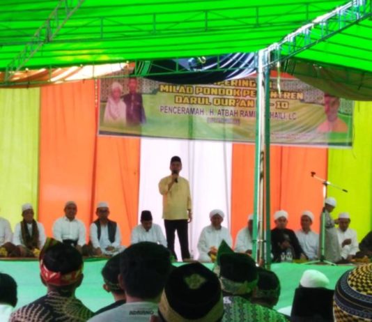 Bupati Sambas Tausiah di Mempawah