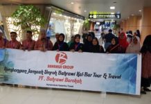 Berangkatkan Jemaah Umrah untuk Pertamakalinya